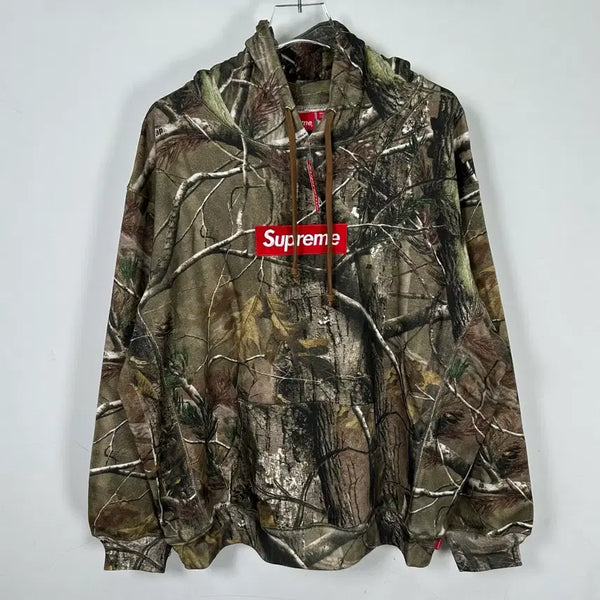 [BUNJANG] Supreme Box Logo Hooded Sweatshirt Realtree / 슈프림   박스로고 후드 스웨트셔츠 리얼트리