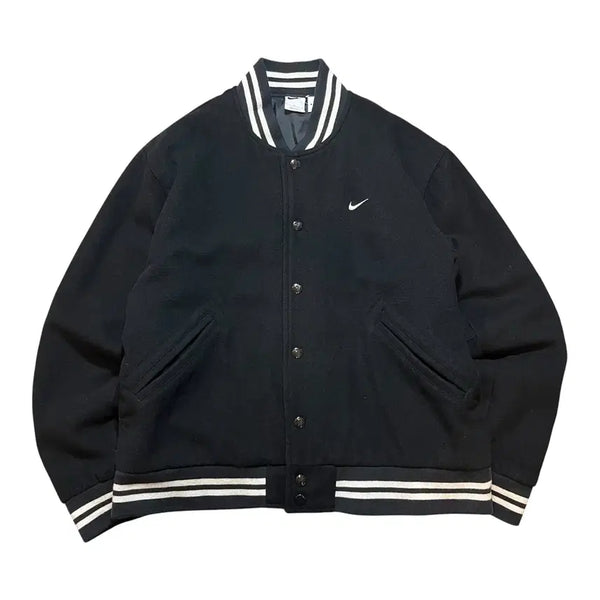 [BUNJANG] Nike Swoosh Wool Varsity Jacket L / 나이키 스우시 울 스타디움 자켓