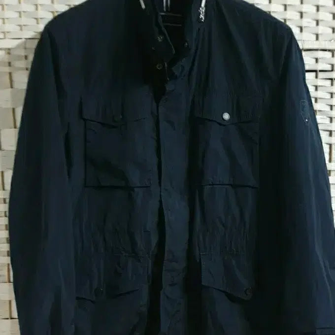 [BUNJANG] Tommy Hilfiger Navy Field Jacket Windbreaker XL / [XL] 타미힐피거 네이비 필드 자켓 바람막이