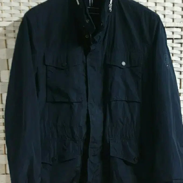 [BUNJANG] Tommy Hilfiger Navy Field Jacket Windbreaker XL / [XL] 타미힐피거 네이비 필드 자켓 바람막이