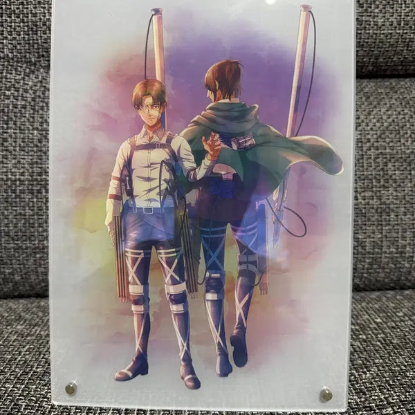 [BUNJANG] Attack on Titan Levi & Hanji Acrylic Board / 진격의 거인 e상 리바이,한지 아크릴보드 팝니다