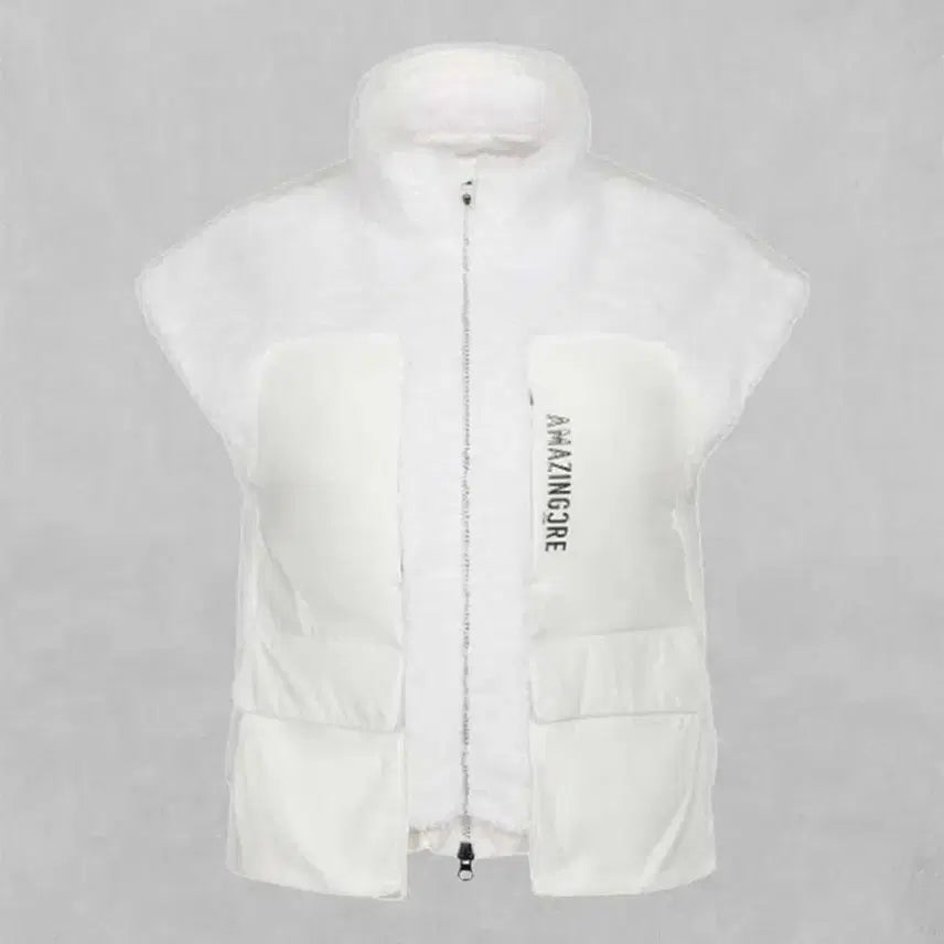 [BUNJANG] Amazingcre Tech Fleece Hive Vest / [AMAZING CRE] 어메이징크리 테크플리스 하이브 베스트