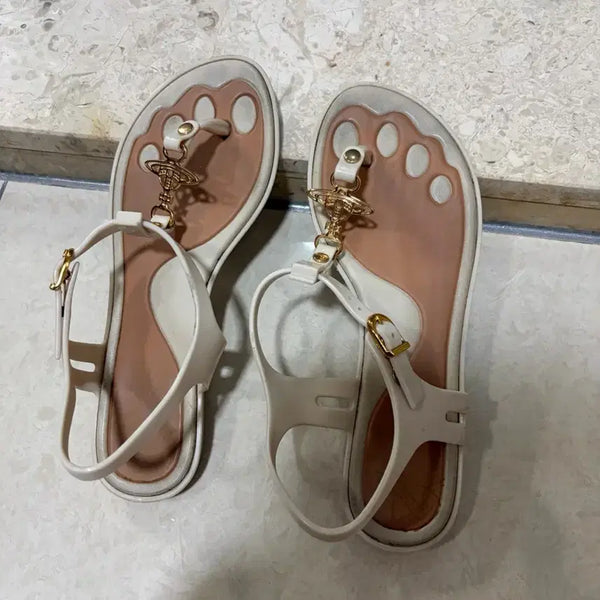 [BUNJANG] Vivienne Westwood Flip-Flop Sandals Size 7 (235-240) / 비비안웨스트우드  쪼리 샌들 7(235-240)