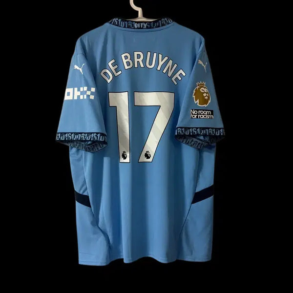 [BUNJANG] Manchester City 24/25 Home De Bruyne Jersey (International XL) / [해외XL] 24/25 맨시티 홈 데브라이너 유니폼