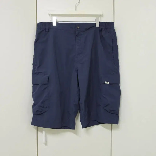 [BUNJANG] The North Face Navy Cargo Shorts (34-35 inches) / 노스페이스 네이비색 카고 반바지(34~35인치)