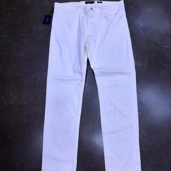 [BUNJANG] Massimo Dutti Slim Fit White Denim Jeans - Size 34 / 마시모두띠 슬림핏 화이트 데님팬츠 화이트진 34