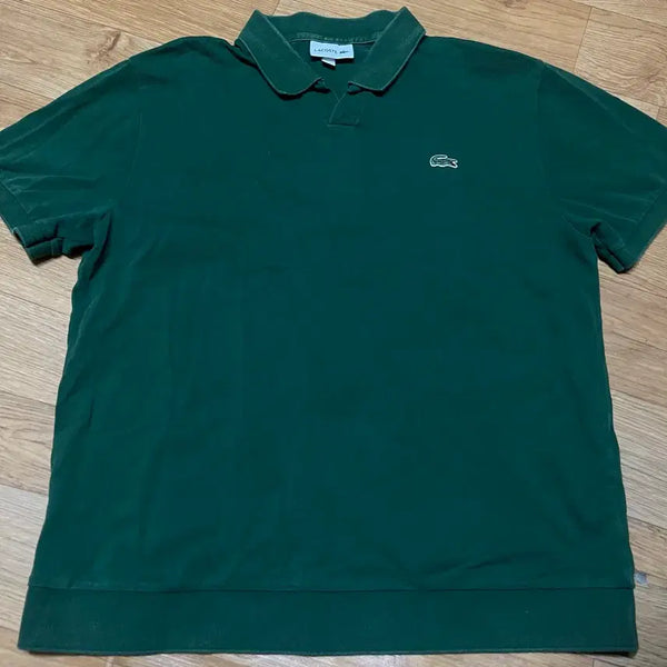 [BUNJANG] Lacoste Green Polo T-Shirt Size 105 (5) / 라코스테 카라티 그린 105사이즈 (5사이즈)
