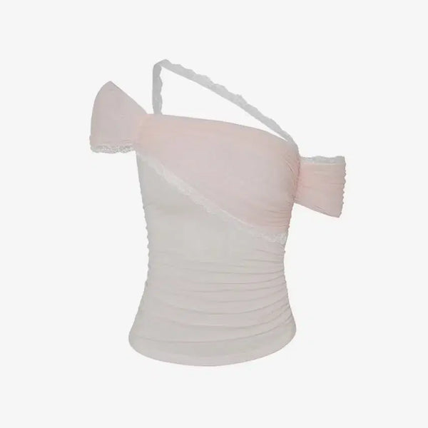 [BUNJANG] Pain Or Pleasure Maria Top Pink / 페인오어플레져 페오플 마리아탑 핑크 MARIA TOP pink