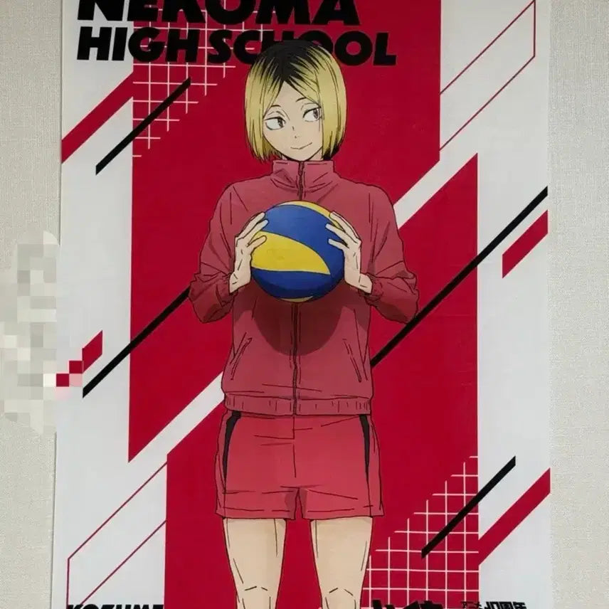 [BUNJANG] Haikyu!! Kozume Kenma 10th Anniversary Tapestry / 급처) 하이큐 코즈메 켄마 태피스트리 태피 애니메이션 10주년 기념전