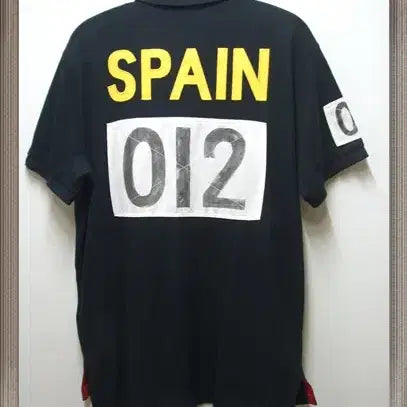[BUNJANG] Polo Ralph Lauren Big Pony Spain #012 Number T-Shirt / POLO폴로 빅포니 스페인 012백넘버티 택100가능 실측확인요