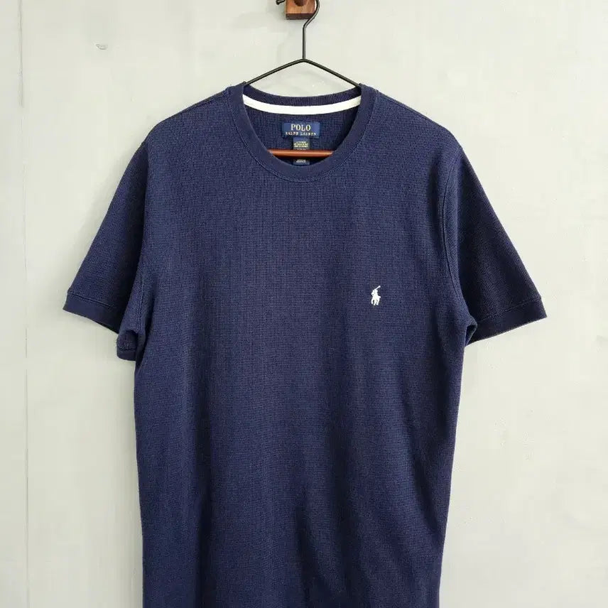 [BUNJANG] Polo Ralph Lauren Navy Waffle Short Sleeve T-Shirt M / 폴로 랄프로렌 네이비 와플 반팔티 M