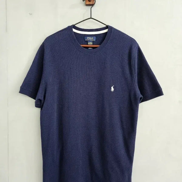 [BUNJANG] Polo Ralph Lauren Navy Waffle Short Sleeve T-Shirt M / 폴로 랄프로렌 네이비 와플 반팔티 M