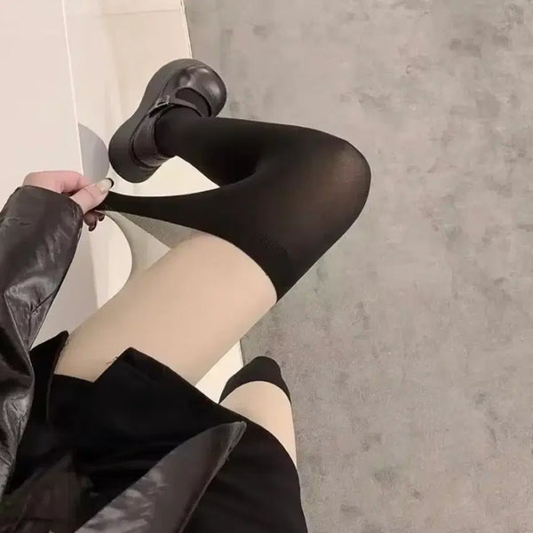 [BUNJANG] Jirai Kei Over-the-Knee Fake Socks Bundle Set / [3개 일괄] 지뢰계 오버니삭스 페이크 니삭스 스타킹