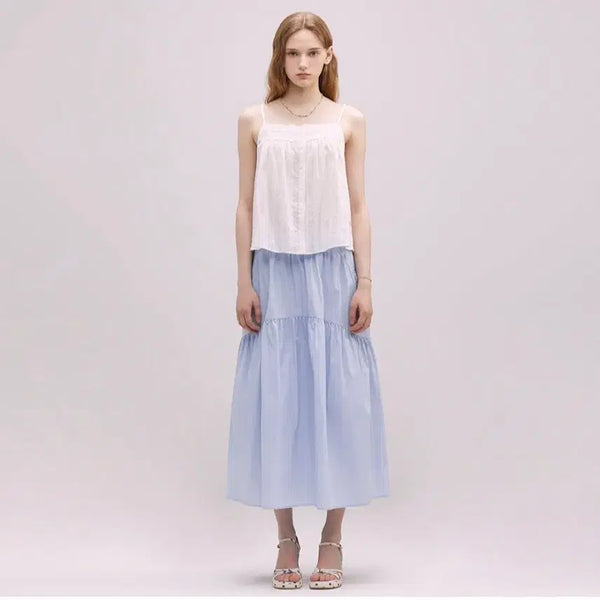 [BUNJANG] Thursday Island Sleeveless Blouse / 새상품)써스데이아일랜드 나시 블라우스