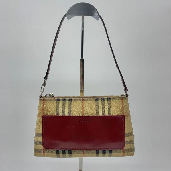[BUNJANG] Burberry Nova Check Pochette Pouch Bag / 267003290 버버리 노바체크 포쉐트 파우치백