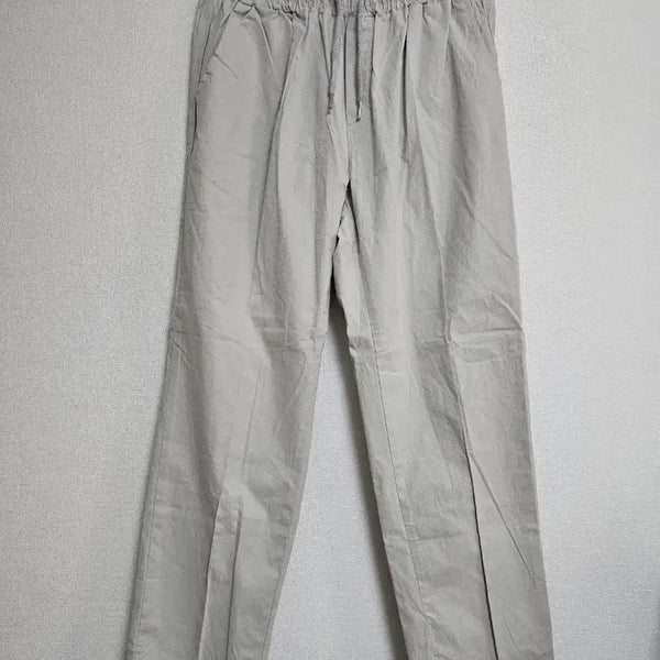 [BUNJANG] Camel Semi Wide Banding Pants Beige (2XL+) / Camel 세미 와이드 밴딩 팬츠 5(2XL~)/ (베이지) 새상품