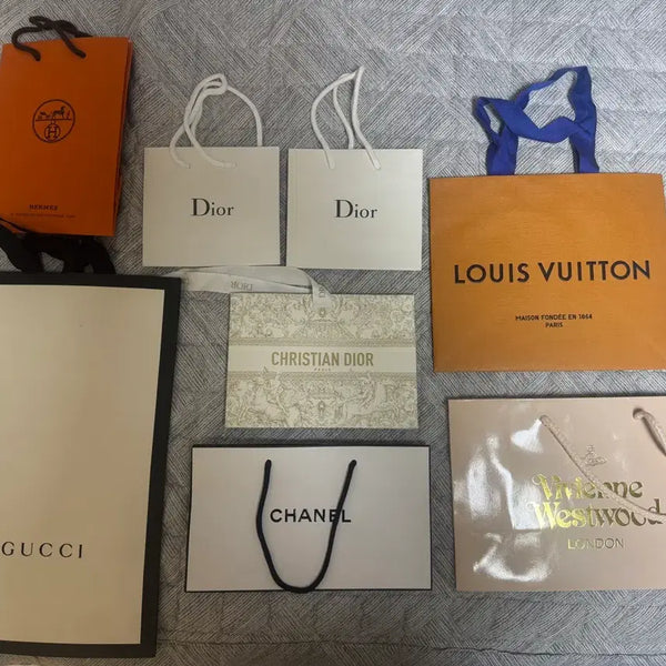 [BUNJANG] Hermes, Dior, Chanel, Gucci, Louis Vuitton, Vivienne Westwood Shopping Bags / 에르메스, 디올, 샤넬, 구찌, 루이비통, 비비안 쇼핑백