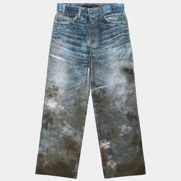[BUNJANG] Andersson Bell Festival Mud Printed Jeans / 앤더슨벨 페스티벌 머드 프린티드 진
