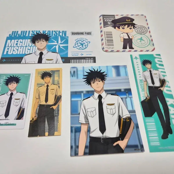[BUNJANG] Jujutsu Kaisen Megumi Fushiguro Haneda Airport Goods Set / 주술회전) 후시구로 메구미 하네다 공항 굿즈 세트