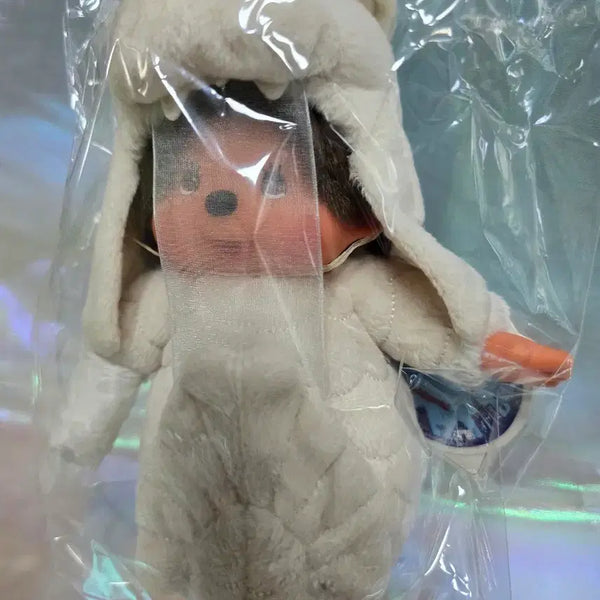 [BUNJANG] Vintage Monchhichi World Travel Series - Merlion S Plush Doll / 고전 몬치치 세계여행시리즈 머라이언 S인형