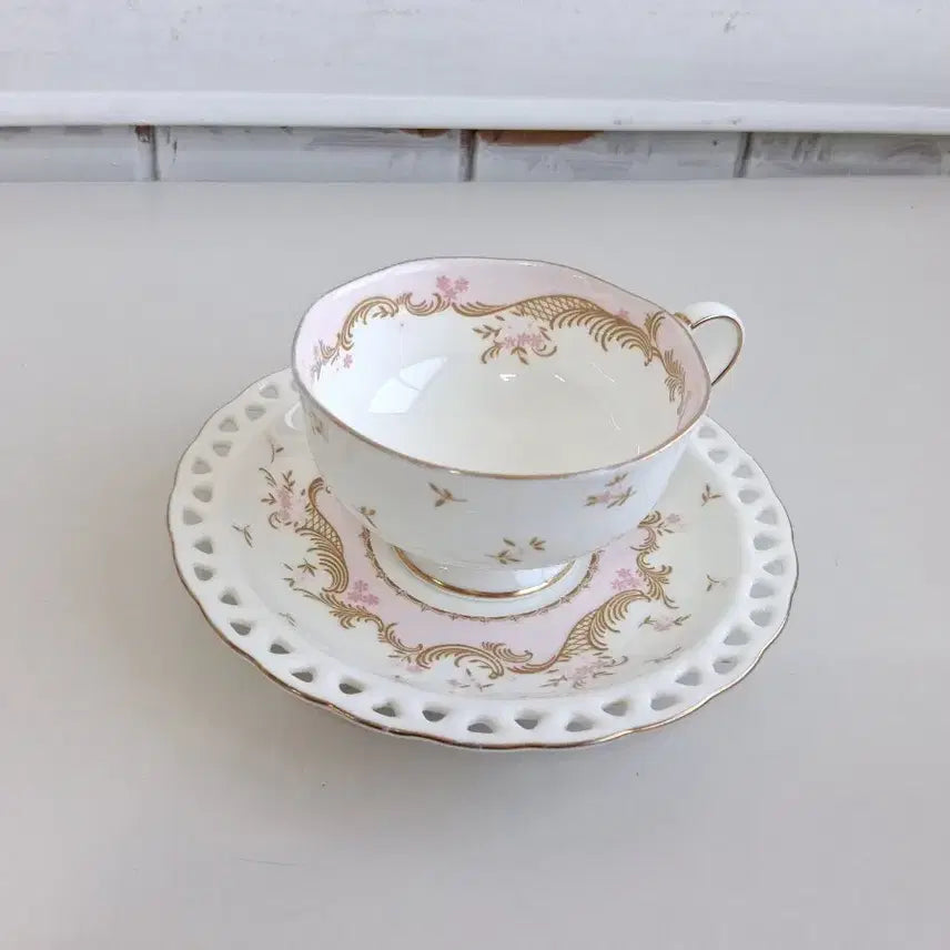 [BUNJANG] Vintage Haenamsa Teacup Set (3 pieces) / 빈티지 행남사 찻잔 세트3p  희귀템