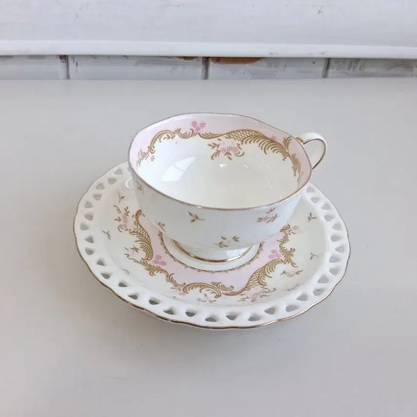 [BUNJANG] Vintage Haenamsa Teacup Set (3 pieces) / 빈티지 행남사 찻잔 세트3p  희귀템