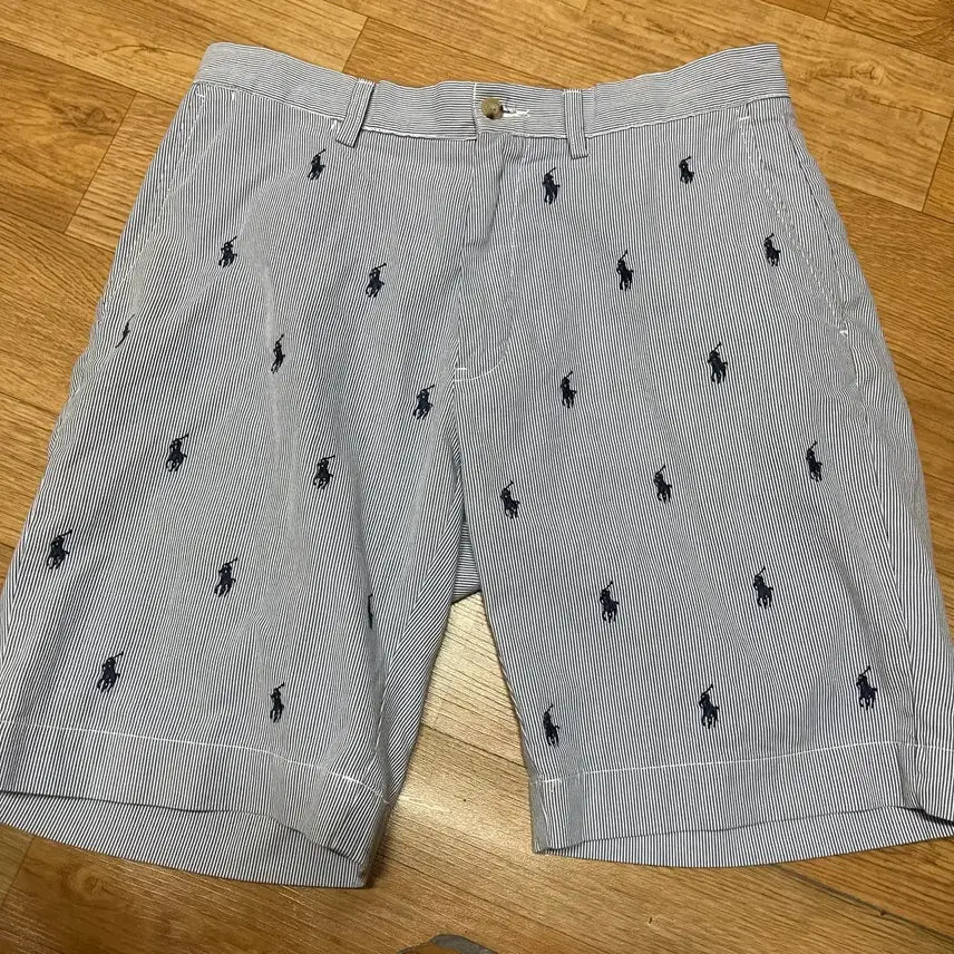 [BUNJANG] Polo Ralph Lauren New Seersucker Prepster Shorts Size 31 / 폴로 신형 시어서커 반바지 프렙스터 31사이즈