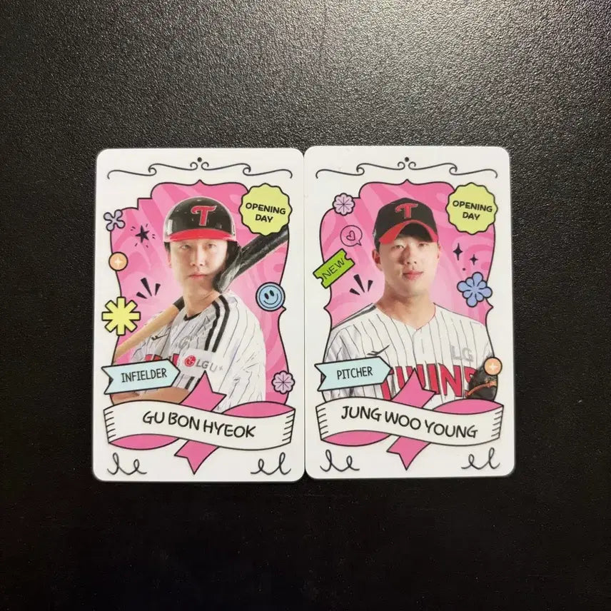 [BUNJANG] LG Twins 2025 Opening Series Photocard Set / LG트윈스 2025 오프닝시리즈 포토카드 2장
