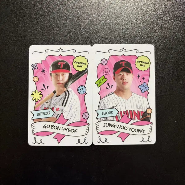 [BUNJANG] LG Twins 2025 Opening Series Photocard Set / LG트윈스 2025 오프닝시리즈 포토카드 2장