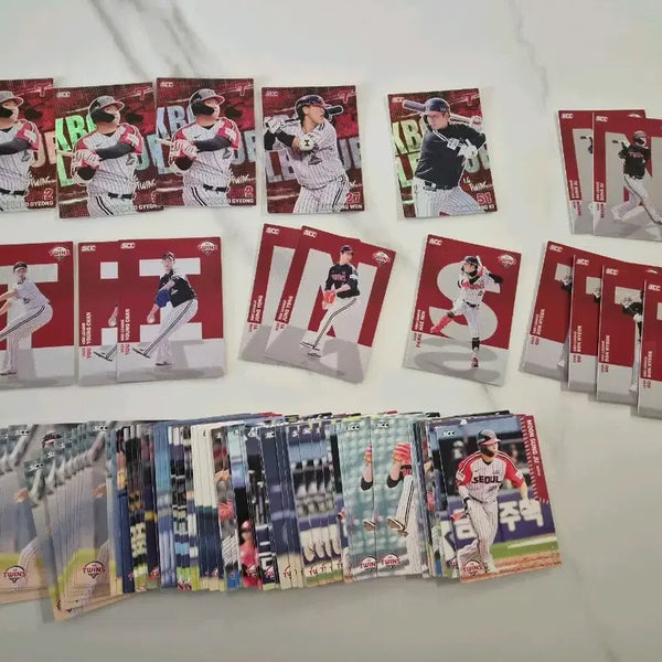 [BUNJANG] LG KBO Cards Bundle Set / KBO카드 LG 일괄