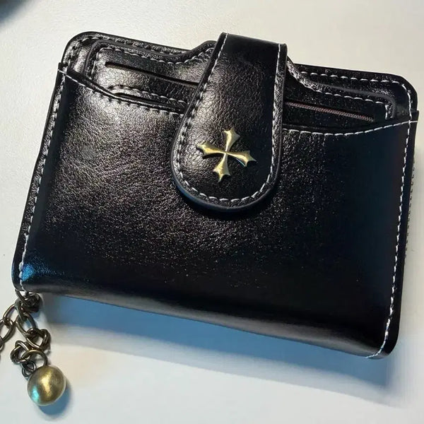 [BUNJANG] Clover Charm Wallet Black / 크롬하츠깔 지갑 판매
