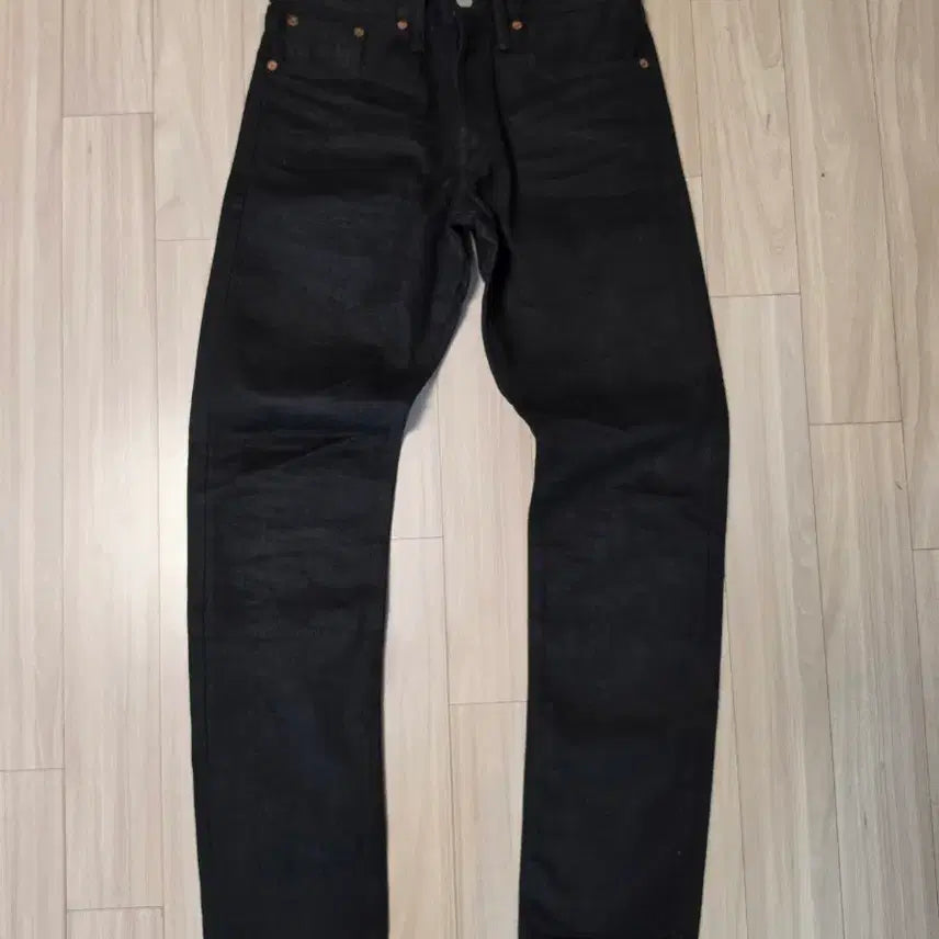 [BUNJANG] RRL Black on Black Denim Pants / RRL 더블알엘 블랙온블랙 데님 팬츠 30
