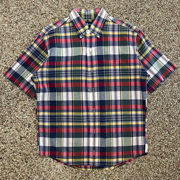 [BUNJANG] Polo Ralph Lauren Check Short Sleeve Shirt / 245 폴로 체크 반팔셔츠