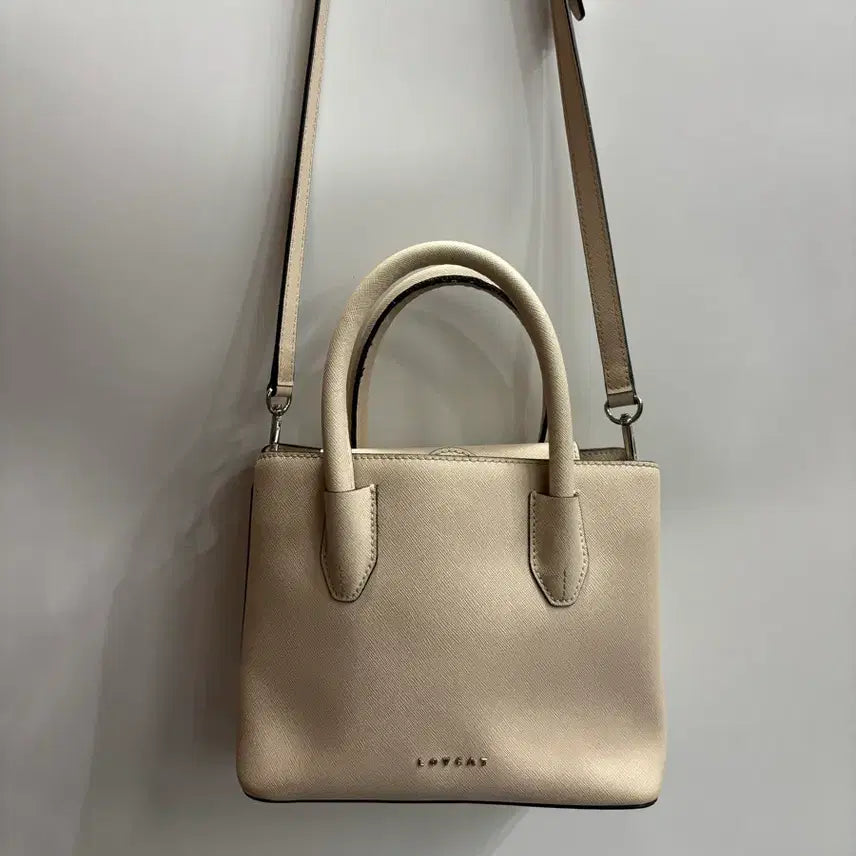 [BUNJANG] LOVCAT Ivory Satchel Shoulder Bag 3.0 / [가로 24 / 세로 17] 러브캣 아이보리 사첼 숄더백 3.0