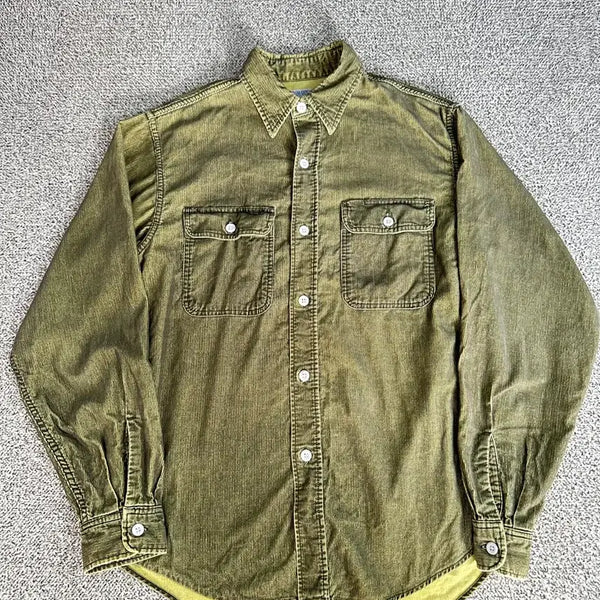 [BUNJANG] Sugarcane Archive Gingham Shirt / 슈가케인 셔츠 아카이브 빈티지