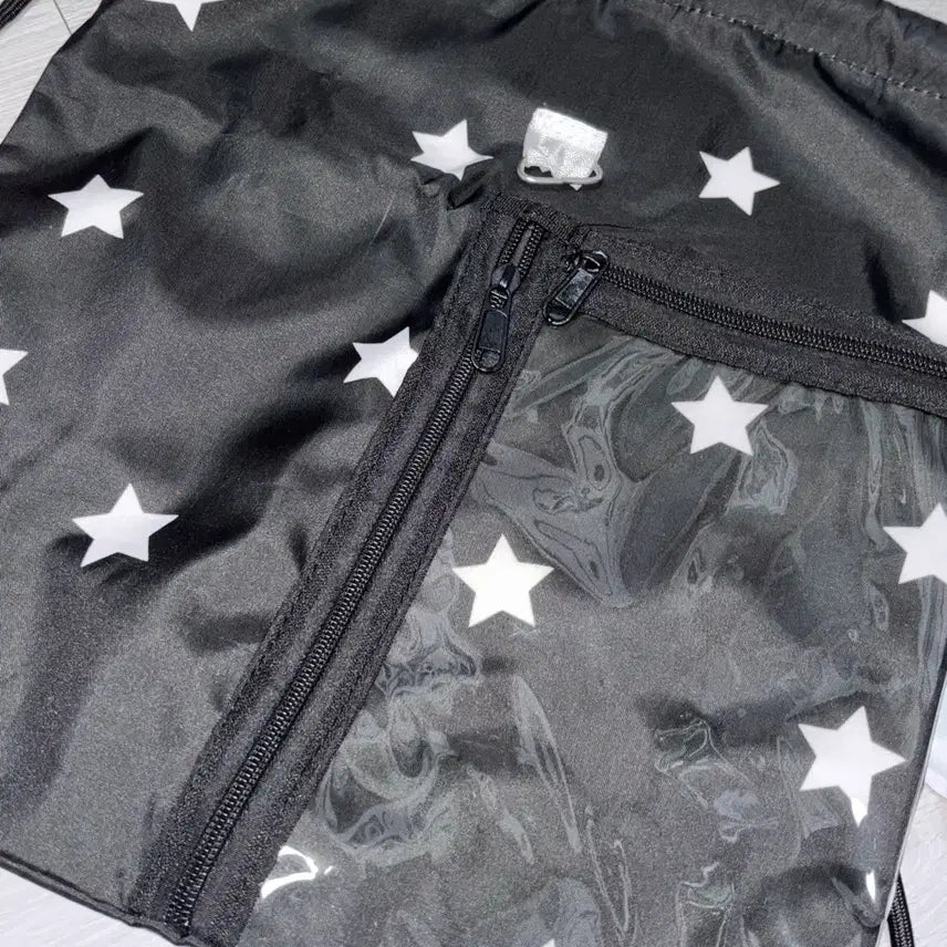 [BUNJANG] Star Pattern String Gym Sack Ita Bag / 별 패턴 스트링 짐색 이타백 가방