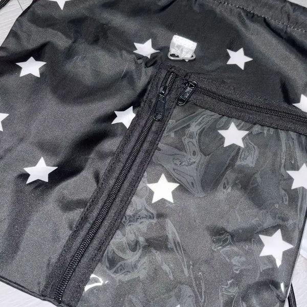 [BUNJANG] Star Pattern String Gym Sack Ita Bag / 별 패턴 스트링 짐색 이타백 가방