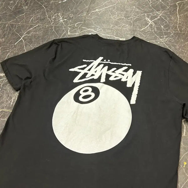 [BUNJANG] Stussy 8 Ball Black T-Shirt XL / XL 스투시 블랙 8볼 반팔티