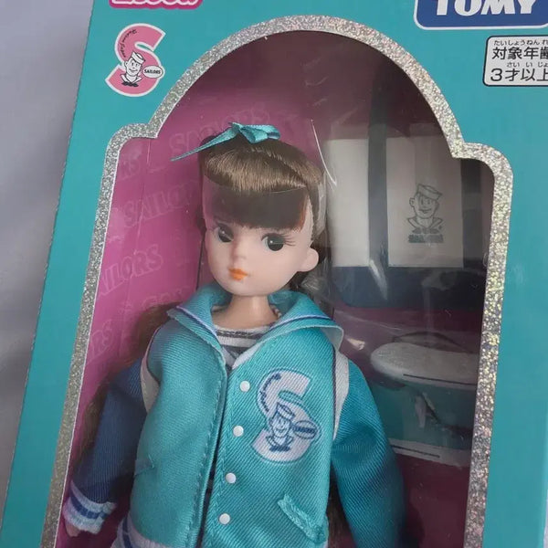 [BUNJANG] Takara Tomy Licca Retro Sailorz Marine Collaboration Doll / 타카라토미 리카짱 레트로 리카 세일러즈 마린 콜라보