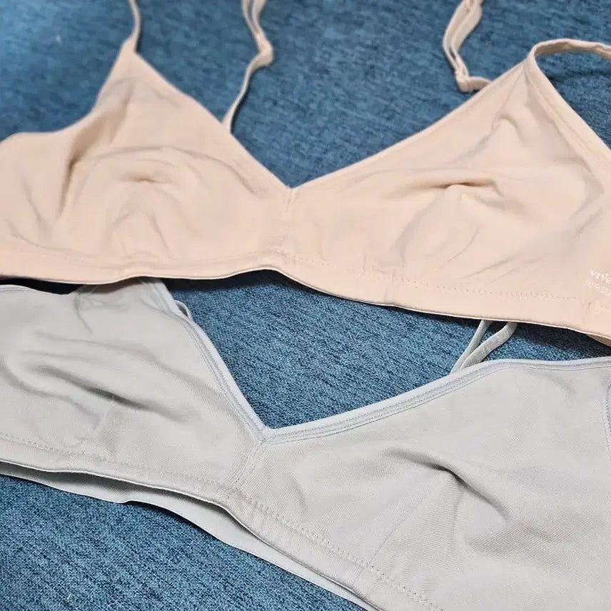 [BUNJANG] Vivibrave Modal & Organic Bralette (Set of 2) / 비브비브 모달,오가닉 브라렛