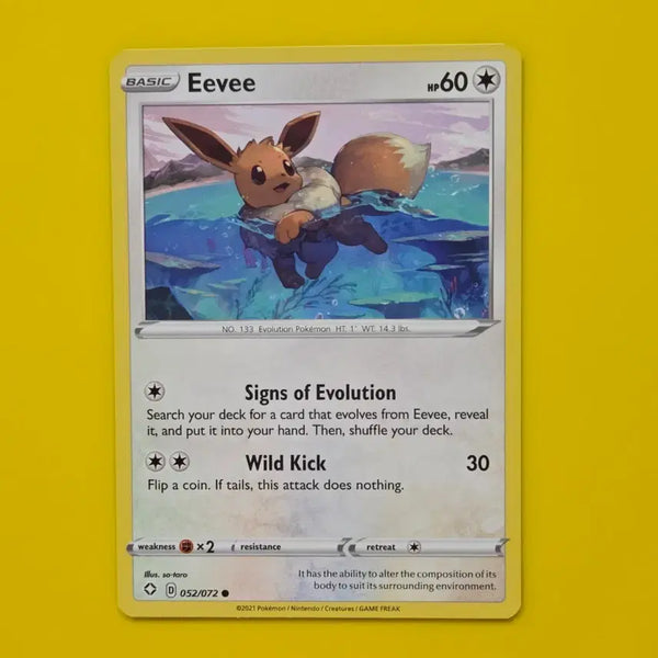 [BUNJANG] Pokemon Card Eevee North American Edition 2021 / 포켓몬카드 2021 이브이 북미판