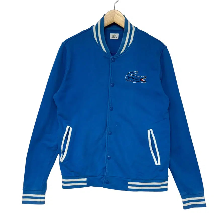 [BUNJANG] Lacoste Logo Cotton Varsity Jacket / Lacoste 바시티 자켓