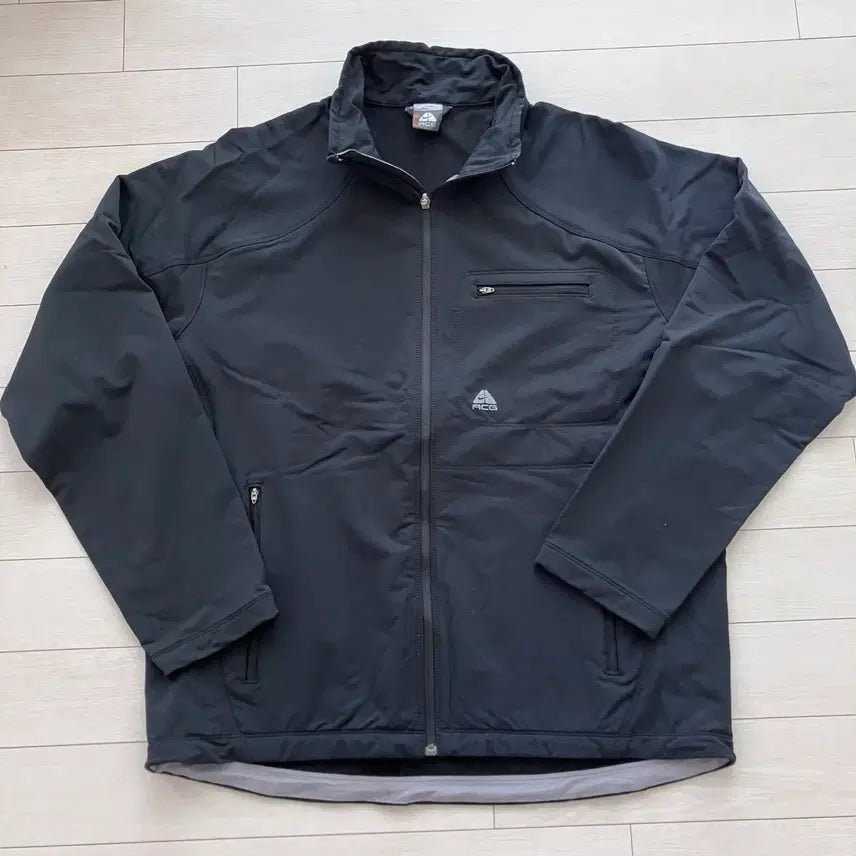 [BUNJANG] Nike ACG Softshell Windbreaker Jacket Black / 나이키 ACG 바람막이 자켓 블랙 소프트쉘