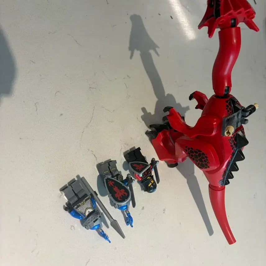 [BUNJANG] LEGO Castle Dragon & Knights Minifigure Set / 레고 캐슬 용 벌크 및 완무기사 등 미니피규어