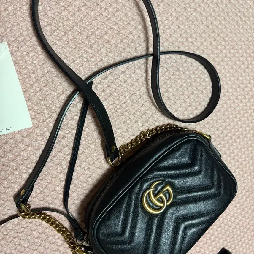 [BUNJANG] Gucci Marmont Matelassé Camera Bag / 구찌마몽트마틀라쎄카메아백