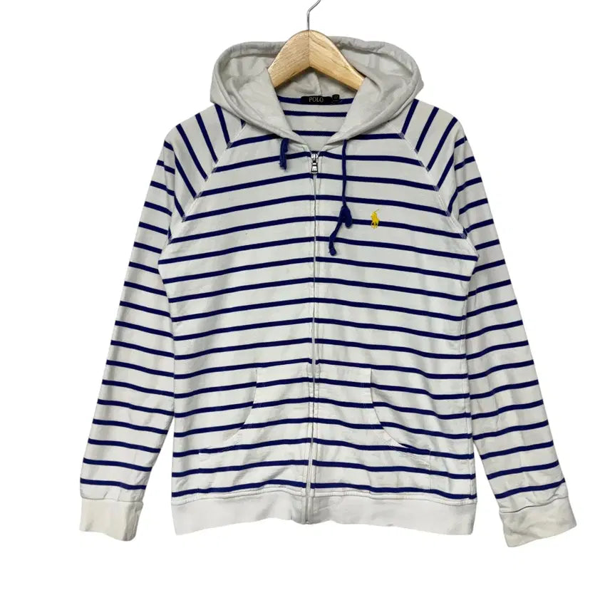 [BUNJANG] Polo Ralph Lauren Stripe Hooded Zip-Up L / Polo Ralph Lauren 스트라이프 후드 집업