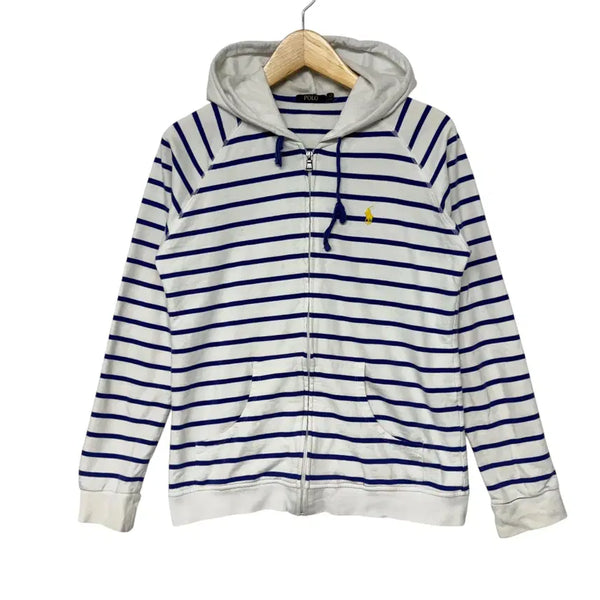 [BUNJANG] Polo Ralph Lauren Stripe Hooded Zip-Up L / Polo Ralph Lauren 스트라이프 후드 집업