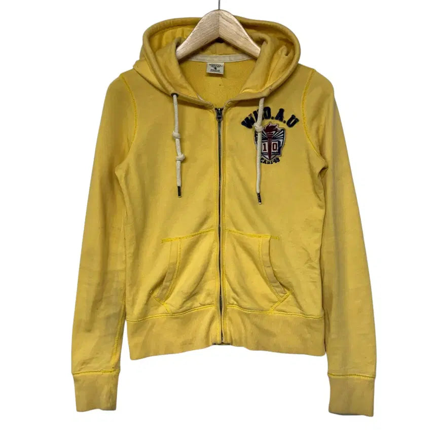 [BUNJANG] WHO.A.U Logo Hoodie Zip-Up Size S / WHO.A.U 후드 집업