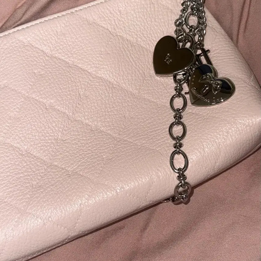 [BUNJANG] 3Times Bibi Chain Bag Pink / 쓰리타임즈 비비 체인백 핑크