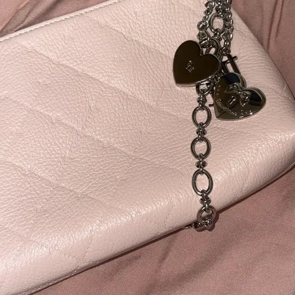 [BUNJANG] 3Times Bibi Chain Bag Pink / 쓰리타임즈 비비 체인백 핑크